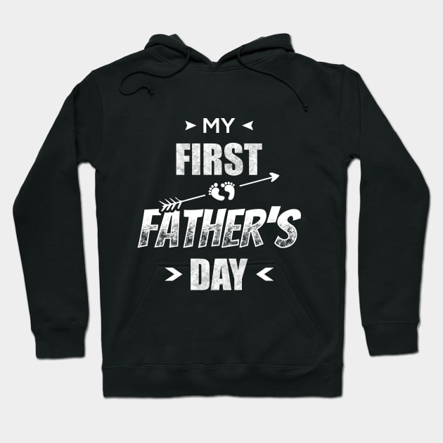 My First Father's Day Hoodie by TeeMaruf